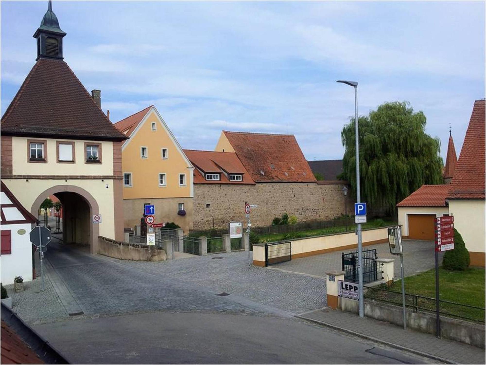 Die Galerie - Ferienwohnung Merkendorf  ภายนอก รูปภาพ