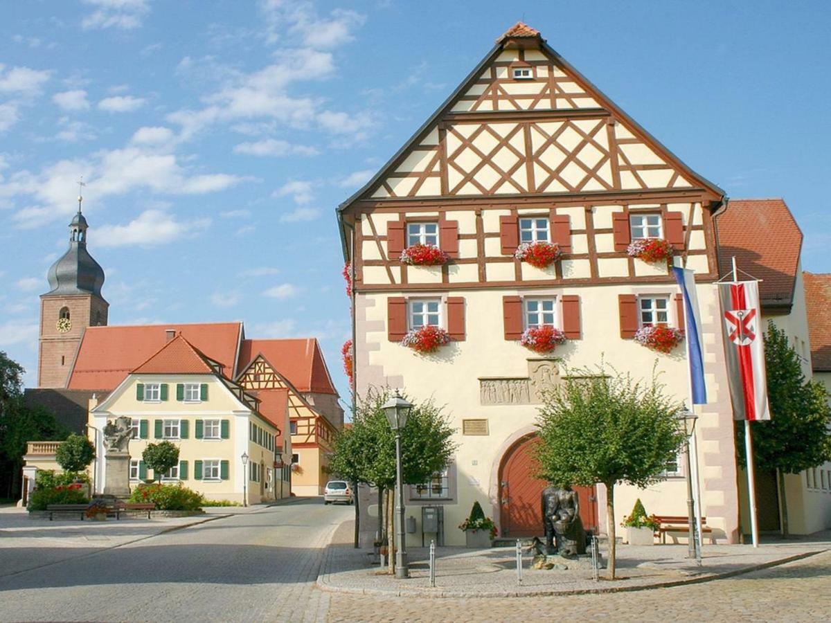 Die Galerie - Ferienwohnung Merkendorf  ภายนอก รูปภาพ